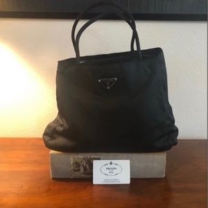 Prada Nylon Satchel tote bag